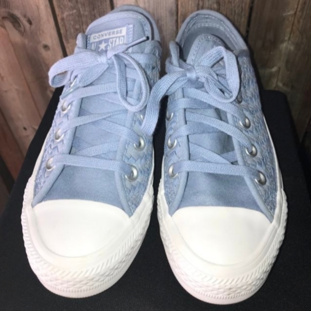 VANS Blue Woven Pattern Woman's 6